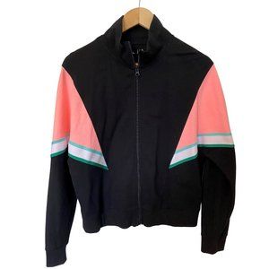 Vintage Style Zip-up Sweater